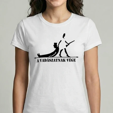 Női Imperial póló - a vadászatnak vége