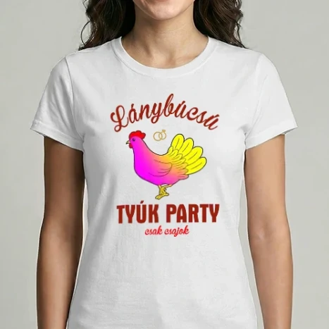 Női Imperial póló - tyúk party
