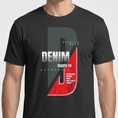 Férfi Imperial póló - Denim