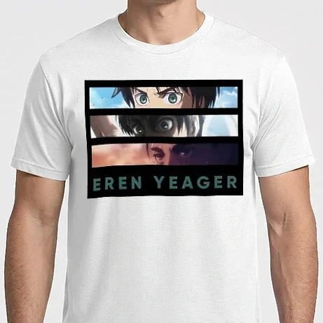 Férfi Imperial póló - Eren Yeager - Fejlődés