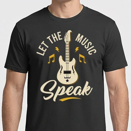 Férfi Imperial póló - Let the Music Speak