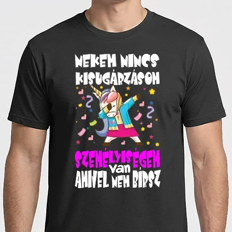 Férfi Imperial póló - Unikornis party csaj