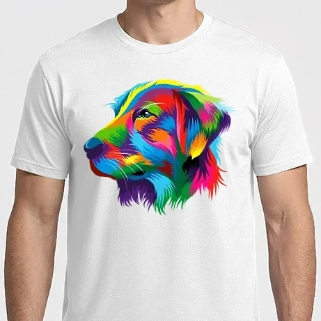 Férfi Imperial póló - Golden retriever 