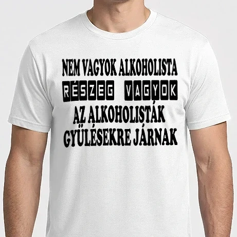 Férfi Imperial póló - Részeg