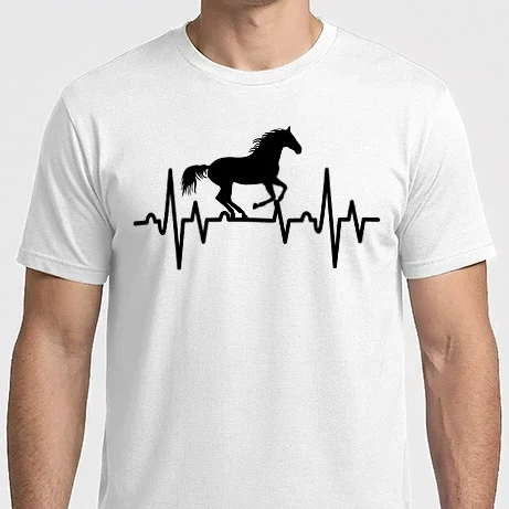 Férfi Imperial póló - Ló Ekg