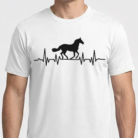 Férfi Imperial póló - Ló Ekg