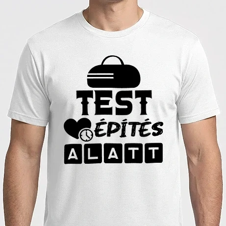 Férfi Imperial póló - Test építés alatt fekete