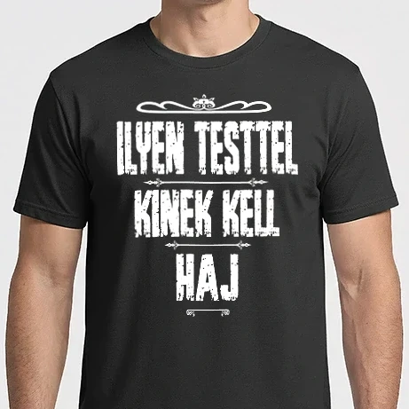 Férfi Imperial póló - Ilyen testtel feher