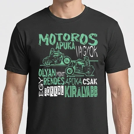 Férfi Imperial póló - Motoros apuka