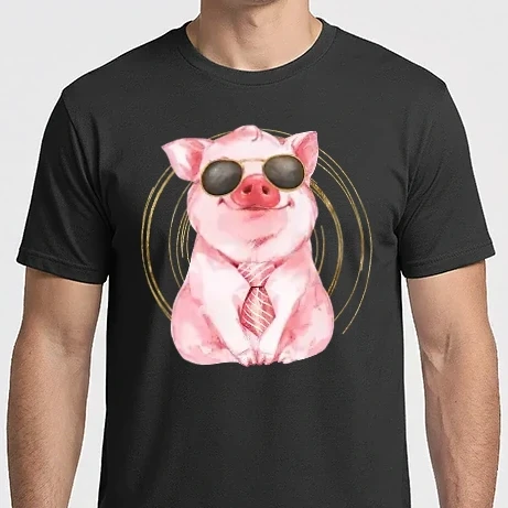 Férfi Imperial póló - Király malac