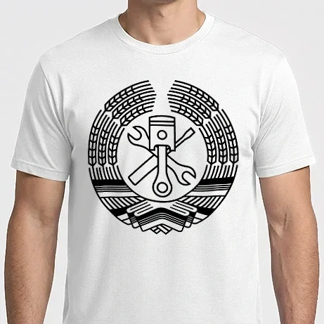 Férfi Imperial póló - NDK DDR Műhely Tuning Címer (1s szín)