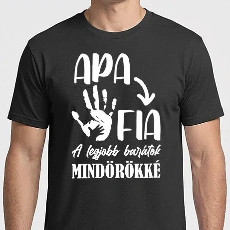 Férfi Imperial póló - apa fia legjobb01