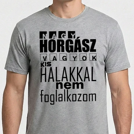 Férfi Imperial póló - nagy horgász