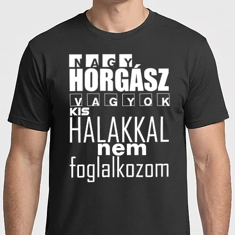 Férfi Imperial póló - nagy horgász01