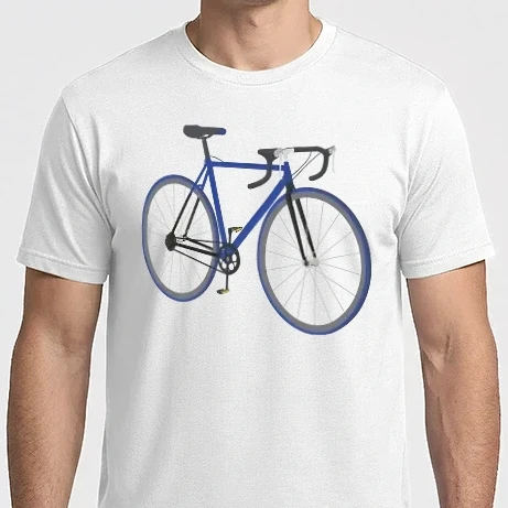 Férfi Imperial póló - Kék országúti kerékpár