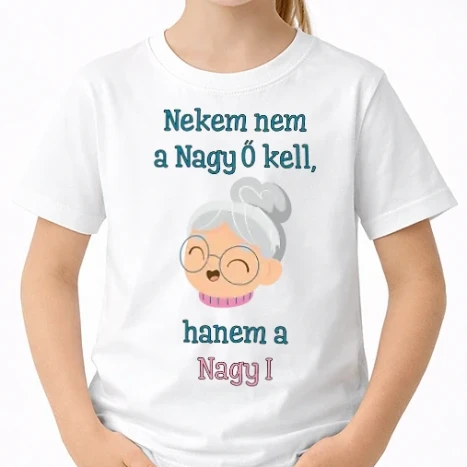 Uniszex gyerek Póló - NagyI