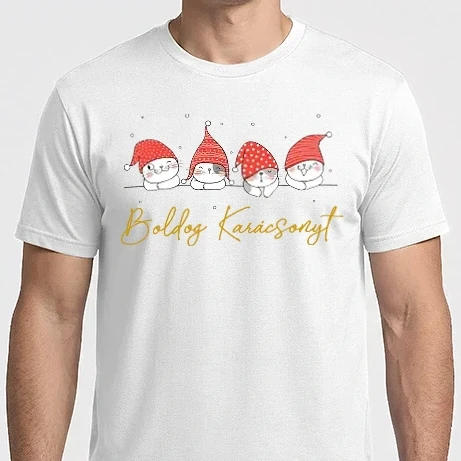 Férfi Imperial póló - Boldog karácsonyt