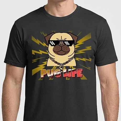 Férfi Imperial póló - PUG LIFE