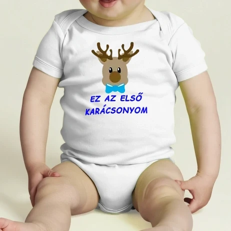 Baba body - Első karácsonyom fiú