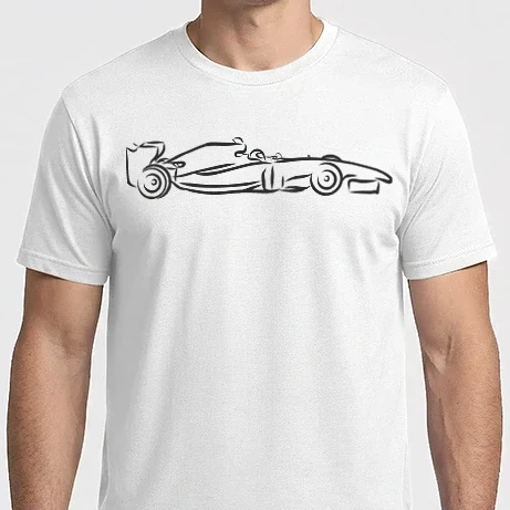 Férfi Imperial póló - Forma 1 versenyautó