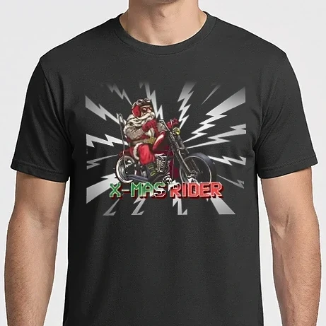 Férfi Imperial póló - X-MAS RIDER