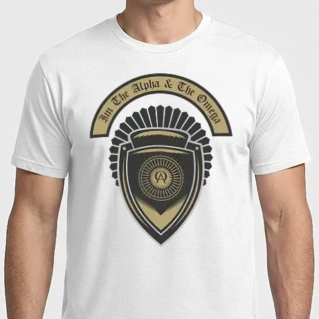 Férfi Imperial póló - Alfa és Omega