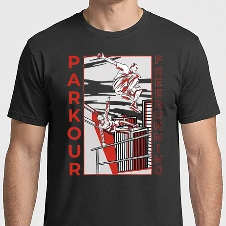 Férfi Imperial póló - Parkour