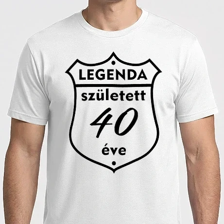Férfi Imperial póló - Legenda született 40 éve