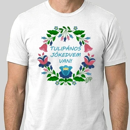 Férfi Alap póló - Magyar Jókedv