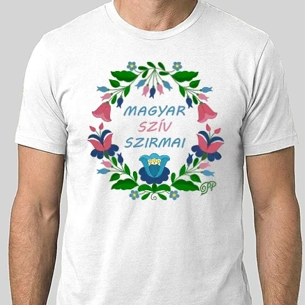 Férfi Alap póló - Magyar Szív