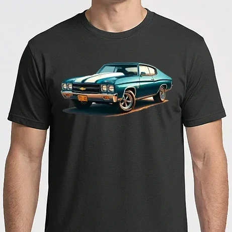 Férfi Imperial póló - Chevrolet Chevelle SS 1970