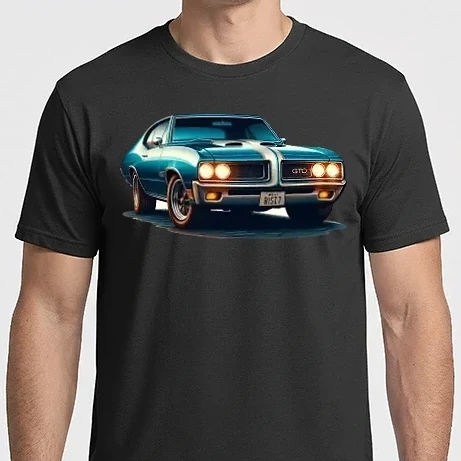 Férfi Imperial póló - Pontiac GTO 1970