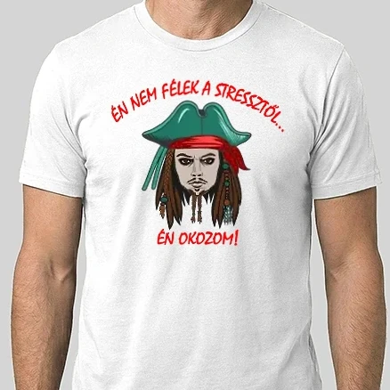 Férfi Alap póló - Stresszforrás