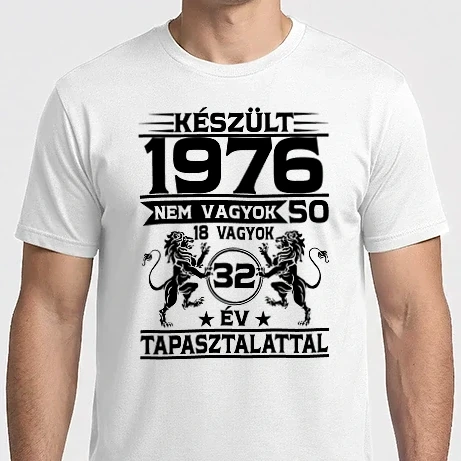 Férfi Imperial póló - Készült 1976