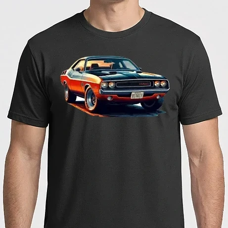 Férfi Imperial póló - Dodge Challenger 1970 