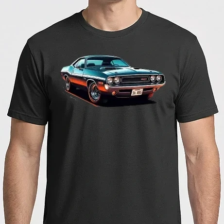 Férfi Imperial póló - Dodge Challenger 1970 