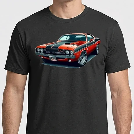 Férfi Imperial póló - Dodge Challenger 1970