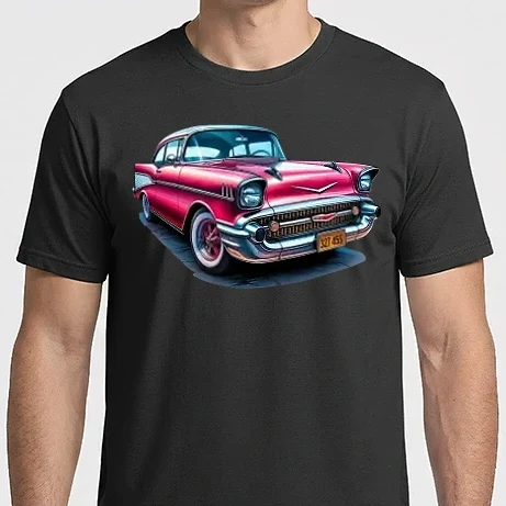 Férfi Imperial póló - Chevrolet Bel Air 1957 