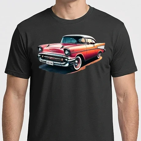 Férfi Imperial póló - Chevrolet Bel Air 1957