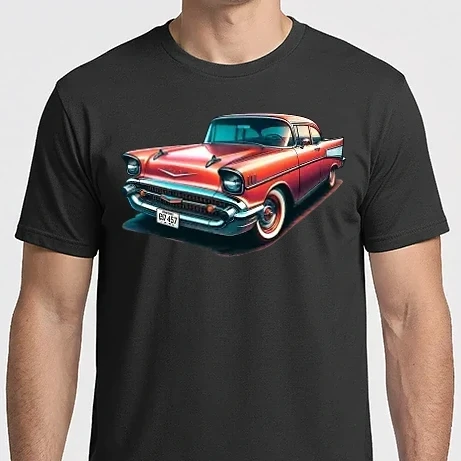Férfi Imperial póló - Chevrolet Bel Air 1957