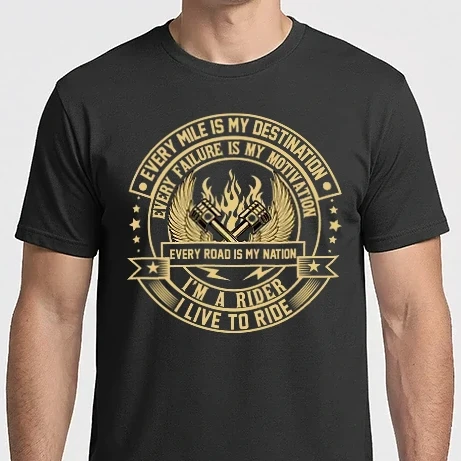 Férfi Imperial póló - Motoros motiváció