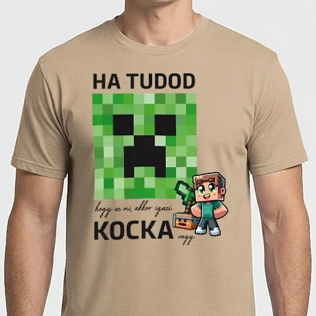 Férfi Imperial póló - MineCraft_grafika2