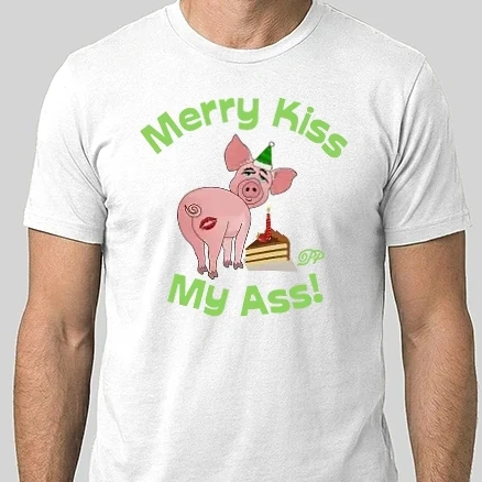 Férfi Alap póló - Szülinapi Vicces Malac