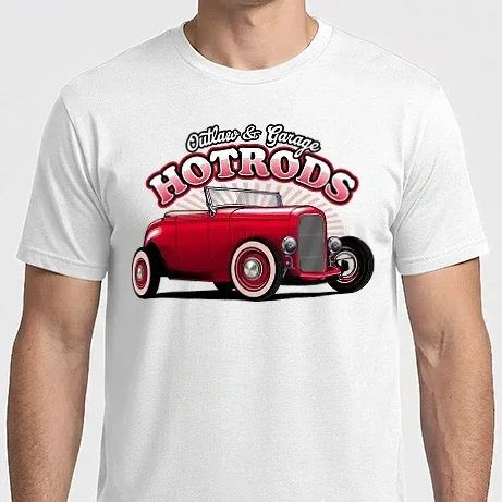 Férfi Imperial póló - Hot Rod