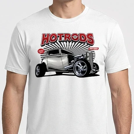 Férfi Imperial póló - Hot Rod