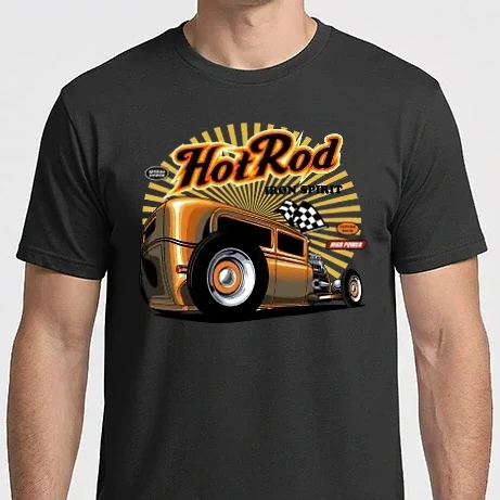 Férfi Imperial póló - Hot Rod