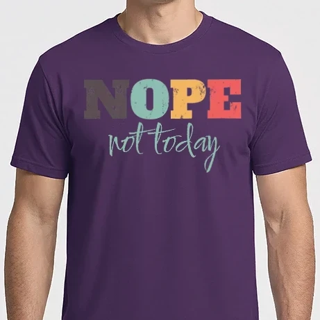 Férfi Imperial póló - Nope. Not today. 