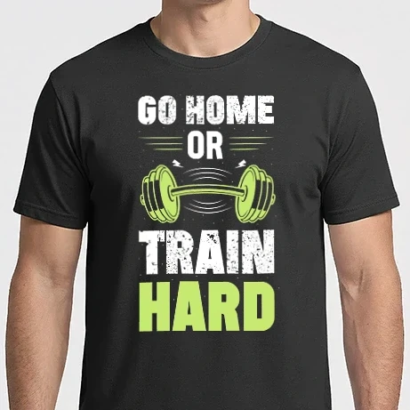 Férfi Imperial póló - Go Home Or Train Hard