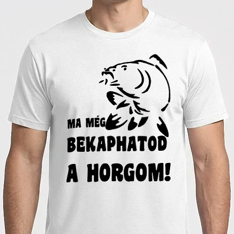 Férfi Imperial póló - Ma még bekaphatod a horgom! 