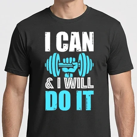 Férfi Imperial póló - I Can and I Will Do It - Meg tudom csinálni és meg is fogom tenni